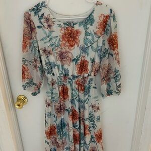 Flowery dress